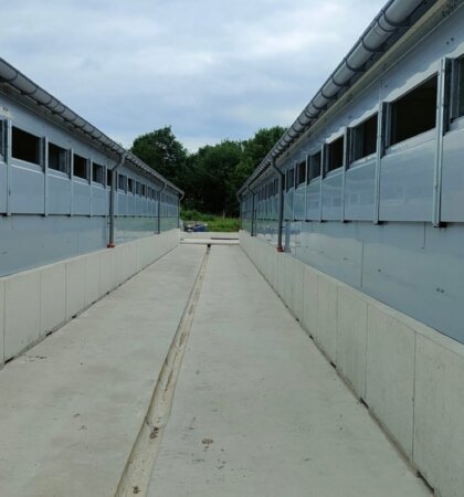 Ventilatieschuif kalverhokken